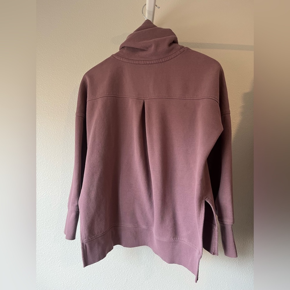 Calvin Klein Mauve women’s cowl neck sweatshirt - Picture 6 of 10